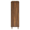 Modway Vespera Contemporary Modern Wood Storage 5-Drawer Chest in Walnut MDY-MOD-7082-WAL