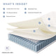 Jenna 12’’ Innerspring and Foam Twin Mattress by Modway
