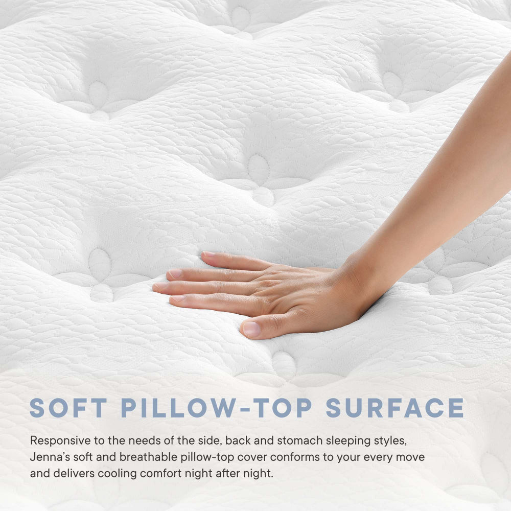 Jenna 6’’ Innerspring and Foam Narrow Twin Mattress by Modway