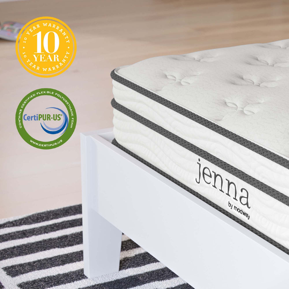 Jenna 6’’ Innerspring and Foam Twin Mattress by Modway