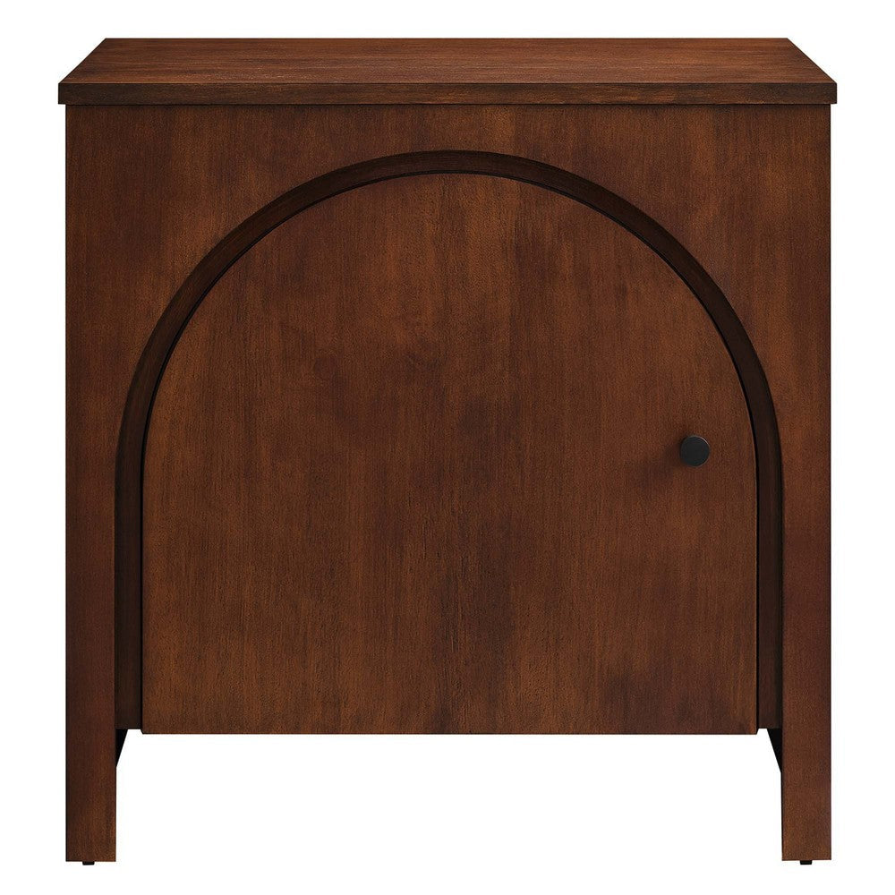 Modway Appia Arched Door Nightstand Oak MDY-MOD-7109-OAK