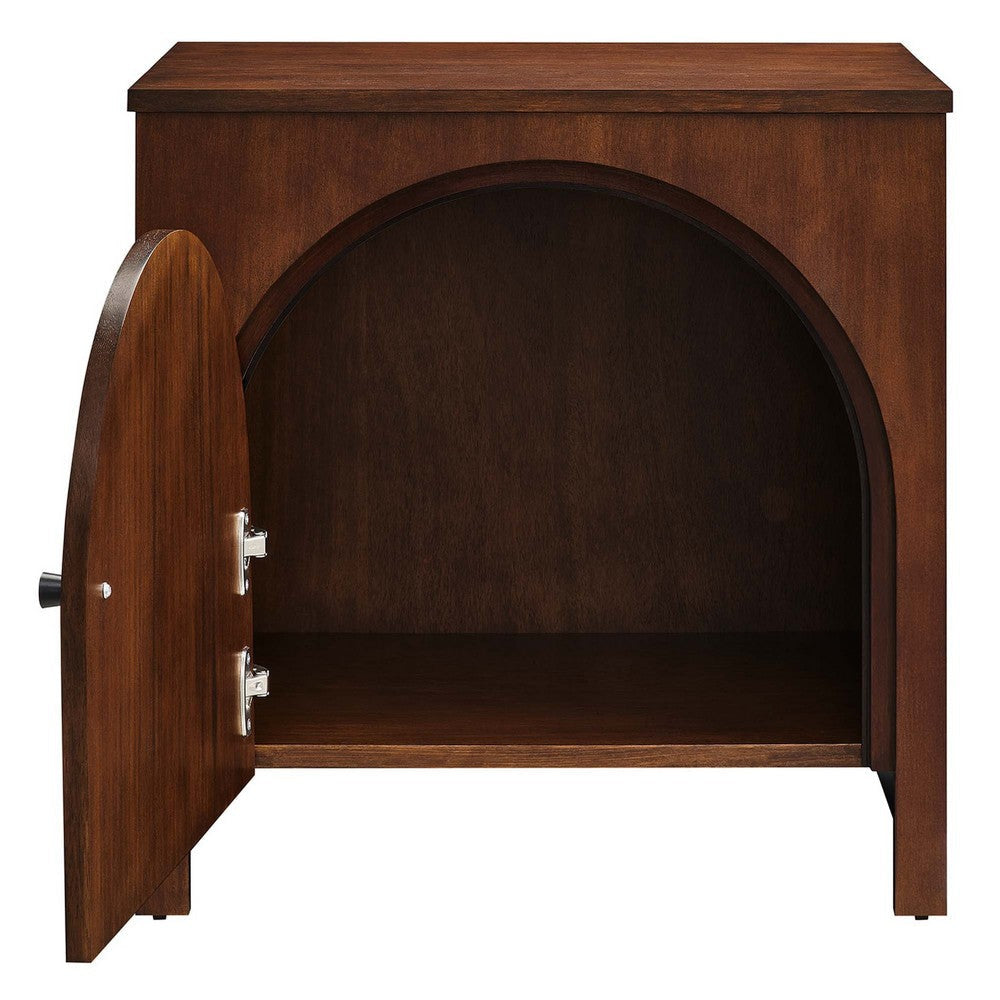 Modway Appia Arched Door Nightstand Oak MDY-MOD-7109-OAK