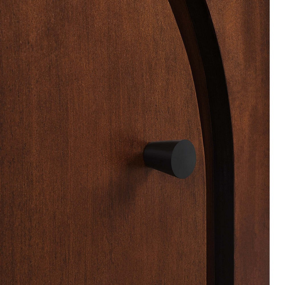 Modway Appia Arched Door Nightstand Oak MDY-MOD-7109-OAK