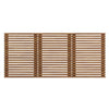 Modway Render Mid-Century Modern Wall-Mount Headboard in Walnut Queen (U.S. Standard) MDY-MOD-7110-WAL