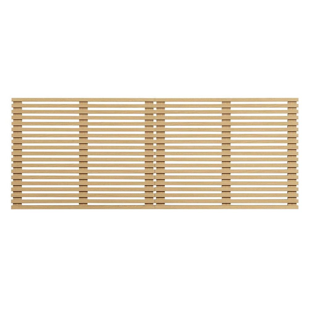 Modway Render Mid-Century Modern Wall-Mount Headboard in Oak King (U.S. Standard) MDY-MOD-7111-OAK