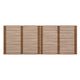 Modway Render Mid-Century Modern Wall-Mount Headboard in Walnut King (U.S. Standard) MDY-MOD-7111-WAL