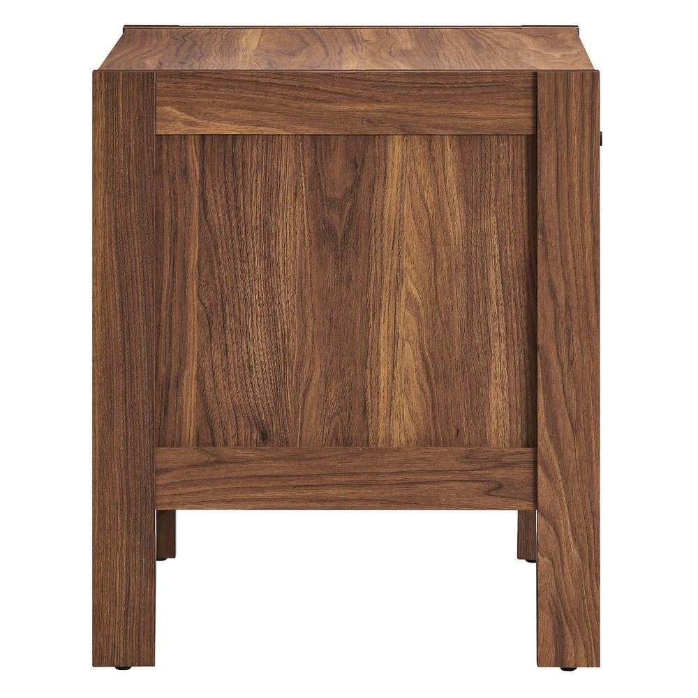 Capri Wood Grain Nightstand  - No Shipping Charges