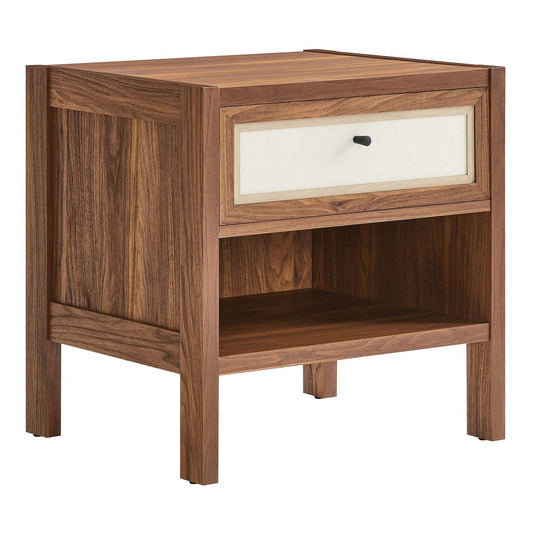 Capri Wood Grain Nightstand  - No Shipping Charges