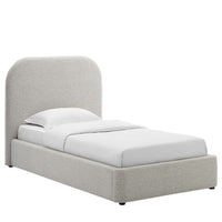 Heathered Weave Light Gray