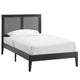 Modway Sirocco Platform Bed, Twin, Black