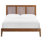 Modway Sirocco Platform Bed Full Walnut MDY-MOD-7153-WAL