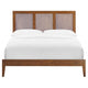 Modway Sirocco Platform Bed Full Walnut MDY-MOD-7153-WAL