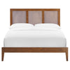 Modway Sirocco Platform Bed Full Walnut MDY-MOD-7153-WAL