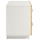 Abel 2-Drawer Burl Wood Nightstand by Modway MDY-MOD-7159-WHI-BUR