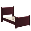 Rael Performance Velvet Twin Platform Bed by Modway