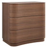 Mirae 3-Drawer Curved Compact Dresser by Modway