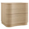 Mirae 2-Drawer Curved Nightstand by Modway