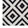 Alika Abstract Diamond Trellis 5x8 Area Rug by Modway| White