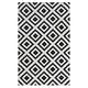 Alika Abstract Diamond Trellis 8x10 Area Rug by Modway| White