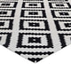 Alika Abstract Diamond Trellis 8x10 Area Rug by Modway| White