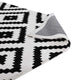 Alika Abstract Diamond Trellis 8x10 Area Rug by Modway| White
