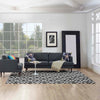 Alika Abstract Diamond Trellis 8x10 Area Rug by Modway| White