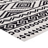 Haku Geometric Moroccan Tribal 5x8 Area Rug by Modway| White