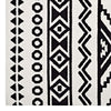 Haku Geometric Moroccan Tribal 5x8 Area Rug by Modway| White