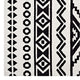 Haku Geometric Moroccan Tribal 5x8 Area Rug by Modway| White