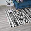Haku Geometric Moroccan Tribal 5x8 Area Rug by Modway| White