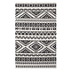 Haku Geometric Moroccan Tribal 8x10 Area Rug by Modway| White