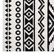 Haku Geometric Moroccan Tribal 8x10 Area Rug by Modway| White