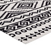 Haku Geometric Moroccan Tribal 8x10 Area Rug by Modway| White