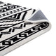 Haku Geometric Moroccan Tribal 8x10 Area Rug by Modway| White