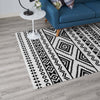 Haku Geometric Moroccan Tribal 8x10 Area Rug by Modway| White