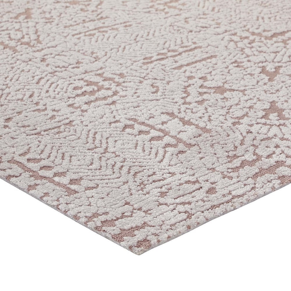 Javiera Contemporary Moroccan 8x10 Area Rug by Modway| Red
