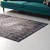Kalene Distressed Vintage Turkish 5X8 Area Rug by Modway| Blue