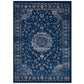 Lilja Distressed Vintage Persian Medallion 5x8 Area Rug  - No Shipping Charges