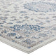 Lilja Distressed Vintage Medallion 5x8 Area Rug by Modway| White