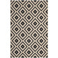 Perplex  Geometric Diamond Trellis 5x8 Indoor and Outdoor Area Rug - No Shipping Charges