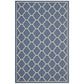 Avena Moroccan Quatrefoil Trellis 5x8 Indoor and Outdoor Area Rug - No Shipping Charges