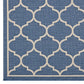 Avena Moroccan Quatrefoil Trellis 5x8 Indoor and Outdoor Area Rug - No Shipping Charges