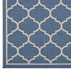 Avena Moroccan Quatrefoil Trellis 5x8 Indoor and Outdoor Area Rug - No Shipping Charges