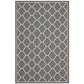 Avena Moroccan Quatrefoil Trellis 8x10 Indoor and Outdoor Area Rug  - No Shipping Charges