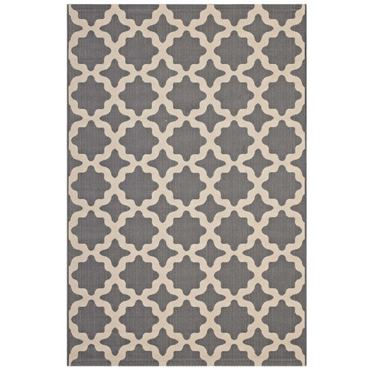 Cerelia Moroccan Trellis 8x10 Indoor and Outdoor Area Rug - No Shipping Charges