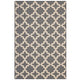 Cerelia Moroccan Trellis Indoor and Outdoor 8x10 Area Rug by Modway| Gray
