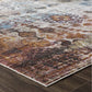 Success Tahira Transitional Distressed Vintage Floral Moroccan Trellis 4x6 Area Rug - No Shipping Charges