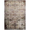 Success Kaede Distressed Vintage Floral Moroccan Trellis 4x6 Area Rug by Modway| Brown