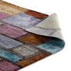 Success Nyssa Abstract Geometric Mosaic 8x10 Area Rug by Modway| Blue