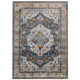 Success Anisah Distressed Floral Vintage Medallion 5x8 Area Rug by Modway| Gray